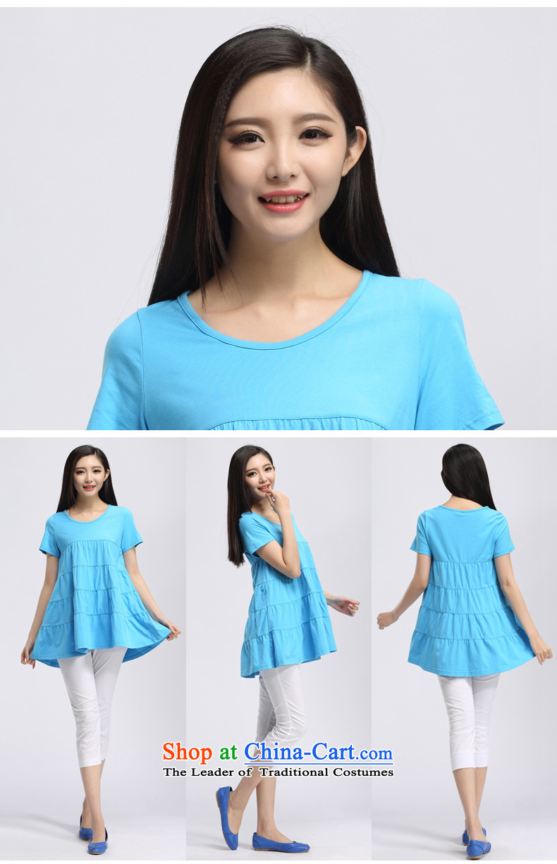 In the summer of 2015 by water new products in the Korean thick mm long billowy flounces large relaxd t-shirt S15XK4745 better toner L picture, prices, brand platters! The elections are supplied in the national character of distribution, so action, buy now enjoy more preferential! As soon as possible.