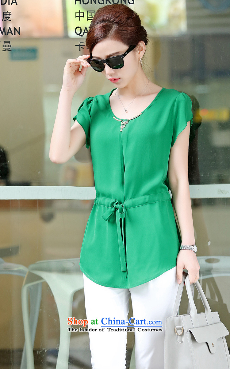 Also the 2015 Summer sin new large Korean leisure waist belt forming the externally accessible chiffon shirt girl in red XL Photo, prices, brand platters! The elections are supplied in the national character of distribution, so action, buy now enjoy more preferential! As soon as possible.
