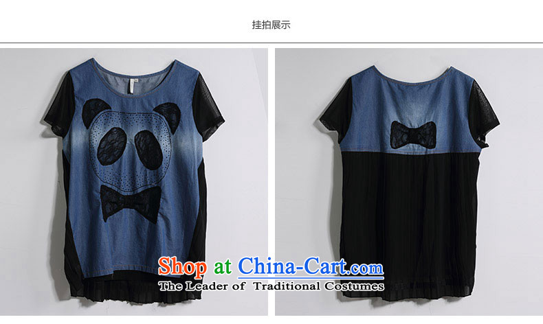 By the summer of 2015, the water female new products in Korean xl long lace stitching S15XK4901 short-sleeved T-shirt, XXL pictures, possession of price, brand platters! The elections are supplied in the national character of distribution, so action, buy now enjoy more preferential! As soon as possible.
