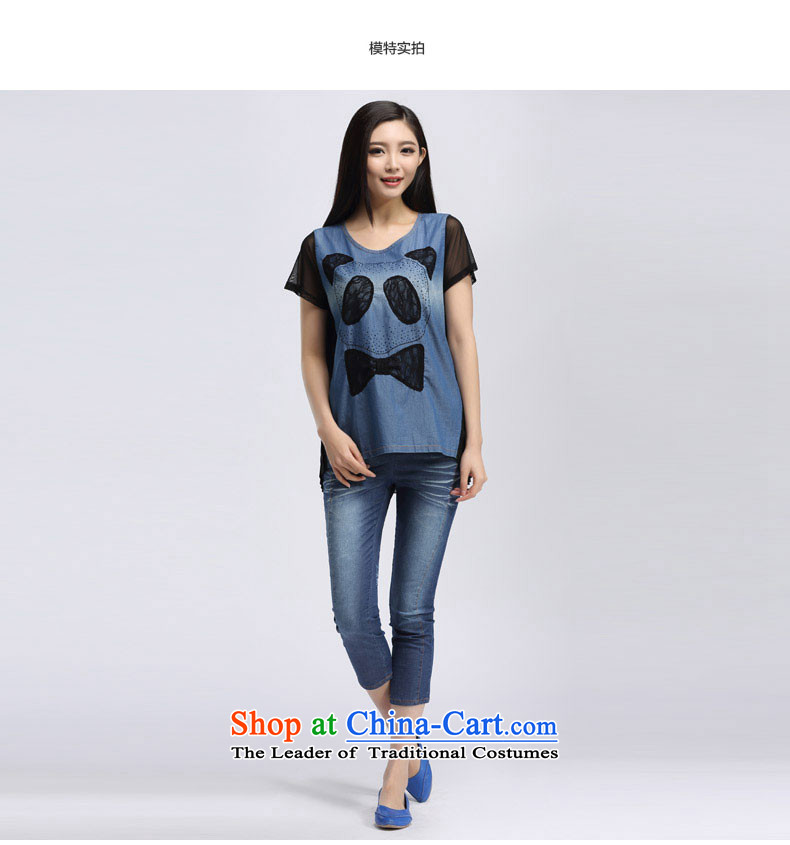 By the summer of 2015, the water female new products in Korean xl long lace stitching S15XK4901 short-sleeved T-shirt, XXL pictures, possession of price, brand platters! The elections are supplied in the national character of distribution, so action, buy now enjoy more preferential! As soon as possible.