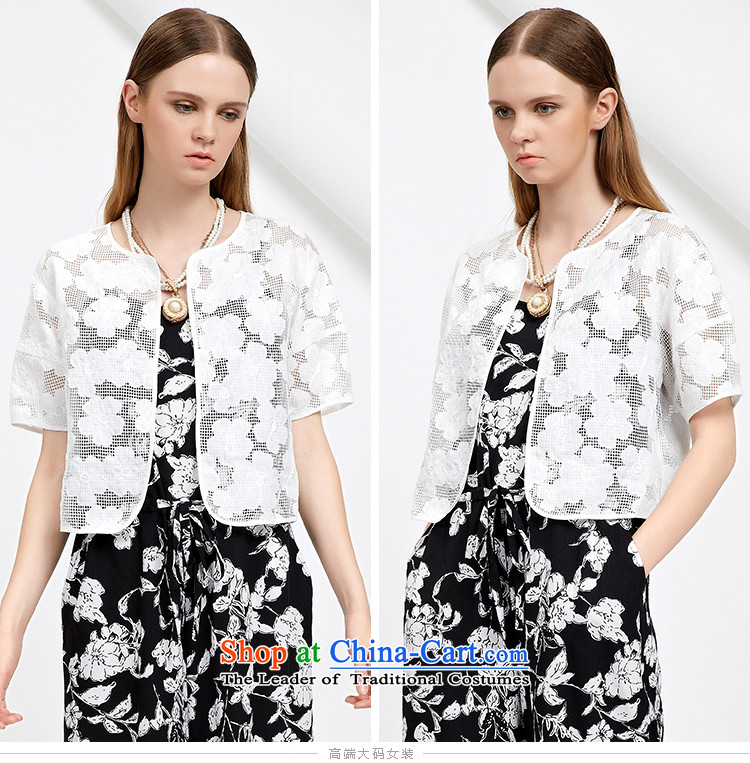As provided for by 2015 XL female thick MM new summer products sweet grid jacquard video thin small short-sleeved jacket  4XL Photo Black 272.5, prices, brand platters! The elections are supplied in the national character of distribution, so action, buy now enjoy more preferential! As soon as possible.