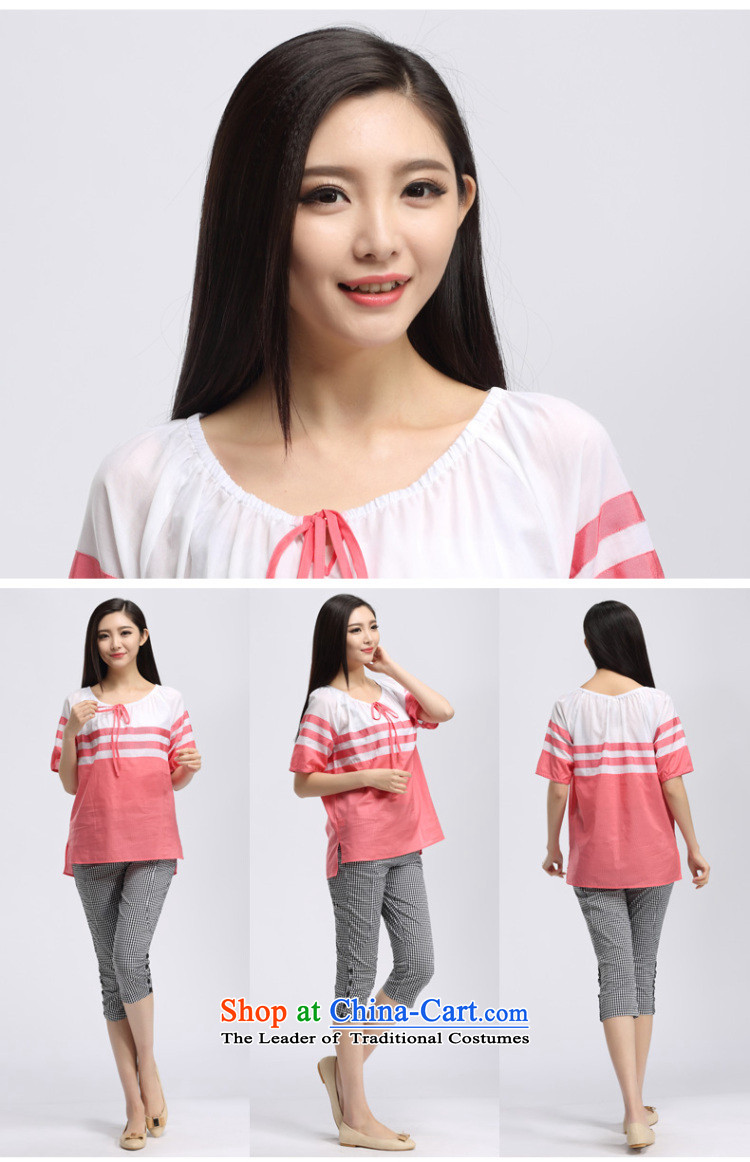 By 2015 Summer water new Korean thick sister larger loose video thin, short-sleeved T-shirt S15XK5002 watermelon red XL Photo, prices, brand platters! The elections are supplied in the national character of distribution, so action, buy now enjoy more preferential! As soon as possible.