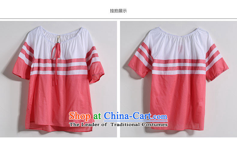 By 2015 Summer water new Korean thick sister larger loose video thin, short-sleeved T-shirt S15XK5002 watermelon red XL Photo, prices, brand platters! The elections are supplied in the national character of distribution, so action, buy now enjoy more preferential! As soon as possible.