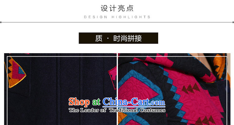  In the number of older women's ousmile Fall/Winter Collections of new products with mother? In gross jacket long large female windbreaker Tianjin tianjin blue XL Photo, prices, brand platters! The elections are supplied in the national character of distribution, so action, buy now enjoy more preferential! As soon as possible.