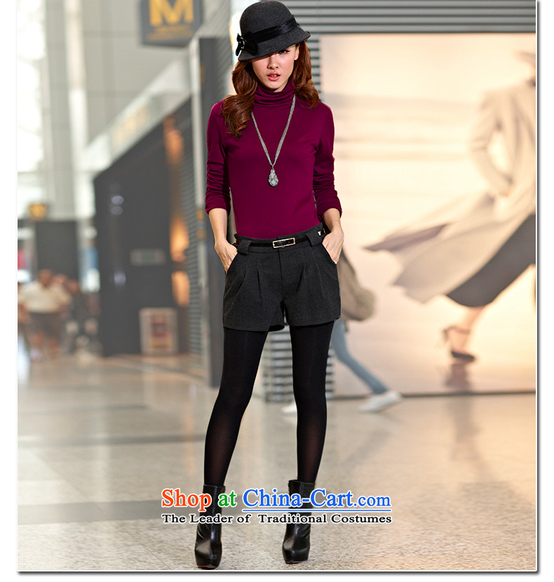 Athena Chu Load Isabel new four-sided pop-boots trousers gross? female king autumn and winter shorts code Women Korean female shorts a slimming 1139 wine red 2XL recommendations paras. 125-140, prices, picture catty brand platters! The elections are supplied in the national character of distribution, so action, buy now enjoy more preferential! As soon as possible.