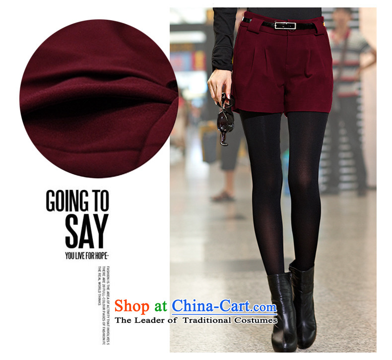 Athena Chu Load Isabel new four-sided pop-boots trousers gross? female king autumn and winter shorts code Women Korean female shorts a slimming 1139 wine red 2XL recommendations paras. 125-140, prices, picture catty brand platters! The elections are supplied in the national character of distribution, so action, buy now enjoy more preferential! As soon as possible.