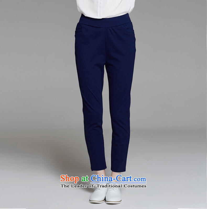 Crescent set larger women's Summer 2015 new products thick MM larger casual pants, ere thin thin graphics trousers Waist Trousers score of 9 high-blue 34 pictures, prices, brand platters! The elections are supplied in the national character of distribution, so action, buy now enjoy more preferential! As soon as possible.