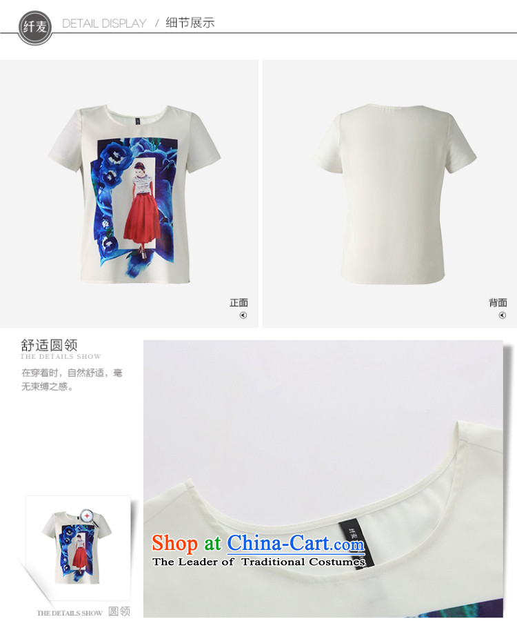 The former Yugoslavia Migdal Code women 2015 Summer new stylish mm thick hand-painted personalized floral T-shirt 952362362 White XL Photo, prices, brand platters! The elections are supplied in the national character of distribution, so action, buy now enjoy more preferential! As soon as possible.