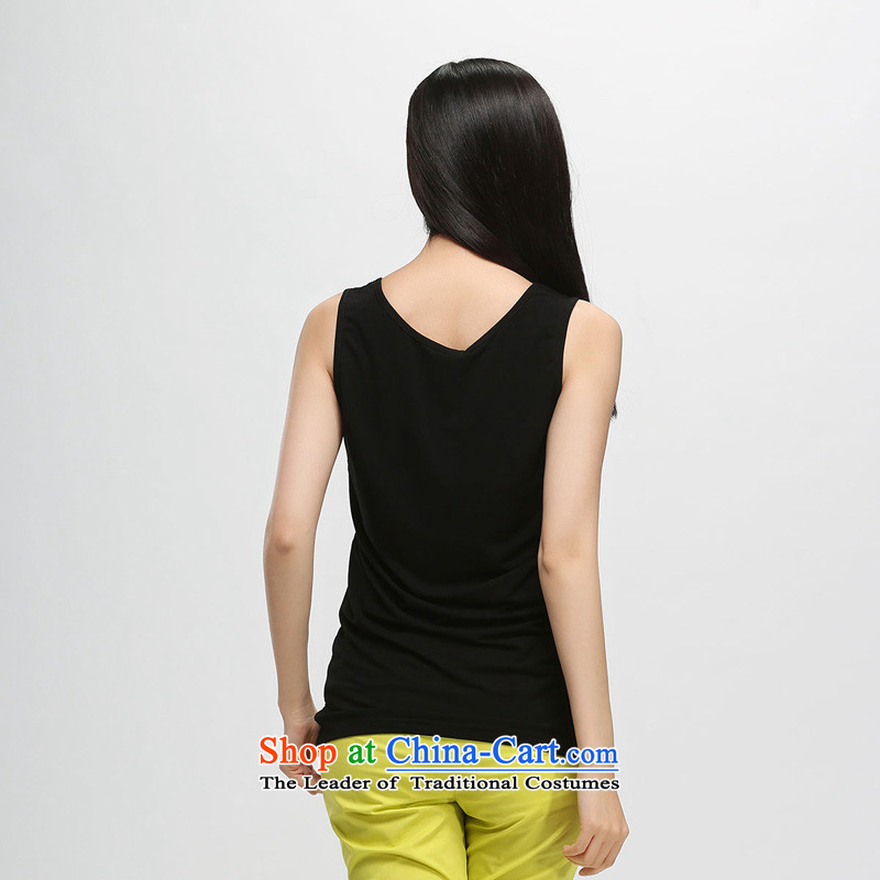 In the summer of 2015 by water new mm thick modal forming the elastic back small CAMI S15XA4730 carbon black , L water (SHUIMIAO representatives) , , , shopping on the Internet