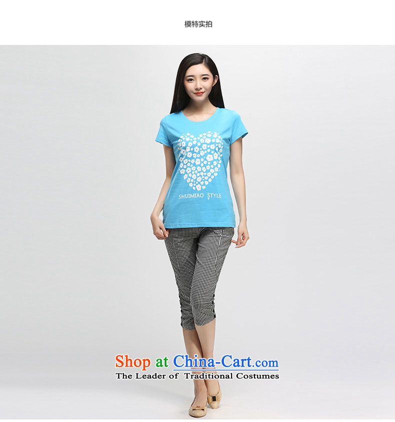 The representative of the water in the summer of 2015 Women's new Korean thick mm pure cotton stamp large short-sleeved T-shirt S15XB4796 female white L picture, prices, brand platters! The elections are supplied in the national character of distribution, so action, buy now enjoy more preferential! As soon as possible.