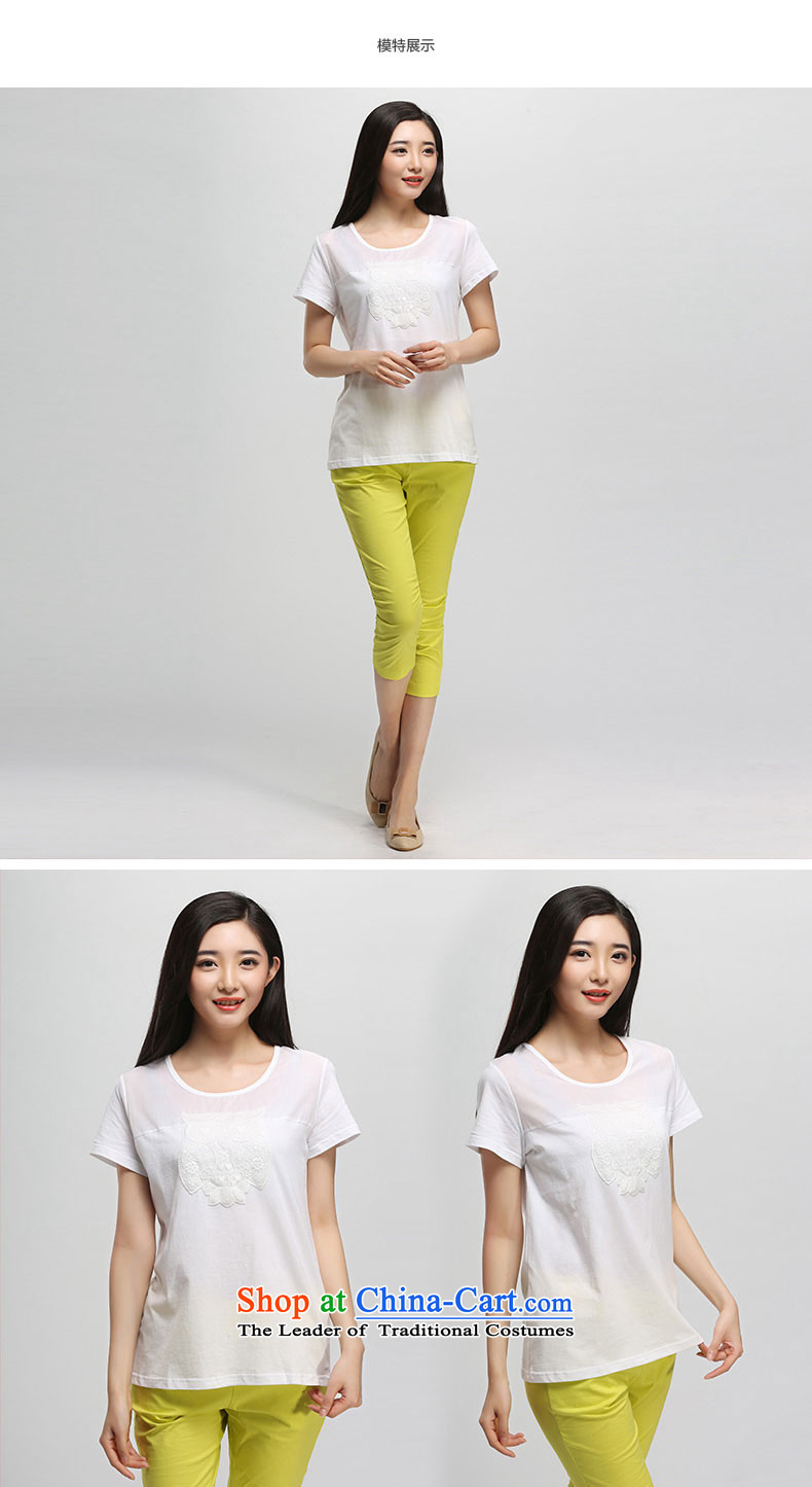 The representative of the water in the summer of 2015 Women's new Korean thick mm xl pure cotton short-sleeved T-shirt S15XB4798 female white L picture, prices, brand platters! The elections are supplied in the national character of distribution, so action, buy now enjoy more preferential! As soon as possible.
