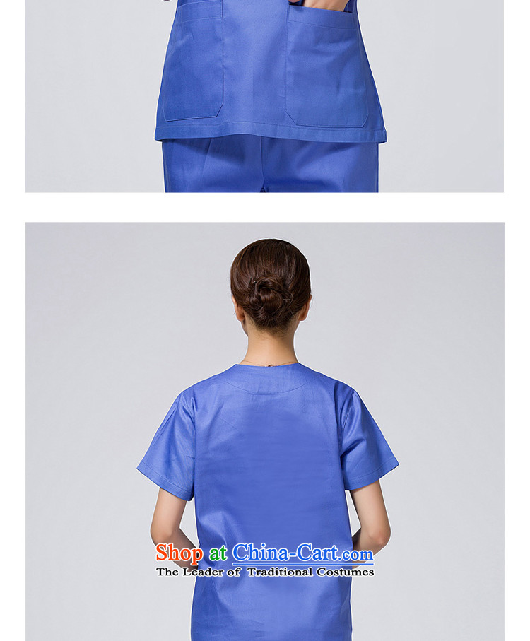 Ducept Nga Yi brush hand-washing clothes female isolation nurse uniform split pure cotton clothes female green L surgery picture, prices, brand platters! The elections are supplied in the national character of distribution, so action, buy now enjoy more preferential! As soon as possible.