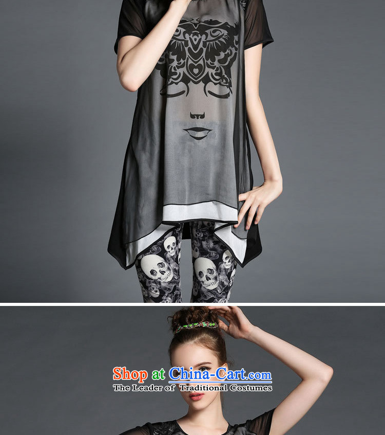 The lymalon2015 lehmann summer new high-end western thick mm maximum code to increase women's loose short-sleeved T-shirt color picture XXL Photo 1823, prices, brand platters! The elections are supplied in the national character of distribution, so action, buy now enjoy more preferential! As soon as possible.