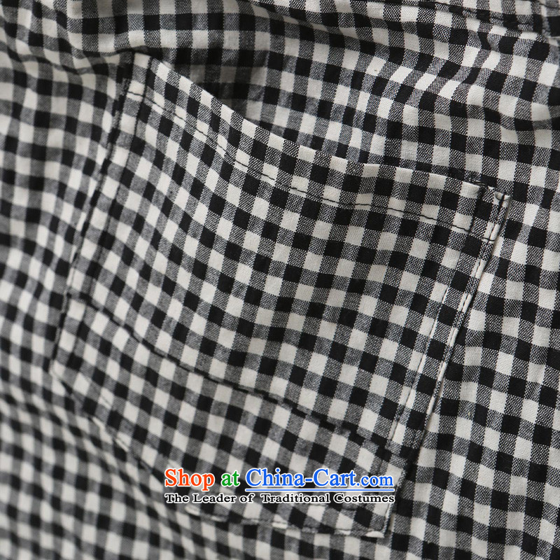 The representative of the water in the summer of 2015, replacing the new 200 catties xl female pure cotton checked shorts female hot pants S15XT5051 checkered M WATER AUTHORITY (SHUIMIAO) , , , shopping on the Internet