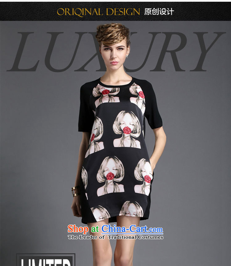 The lymalon Lehmann 2015 Summer new high-end western thick mm larger female plus snow woven short-sleeved dresses XXXL color pictures picture in 1848, prices, brand platters! The elections are supplied in the national character of distribution, so action, buy now enjoy more preferential! As soon as possible.