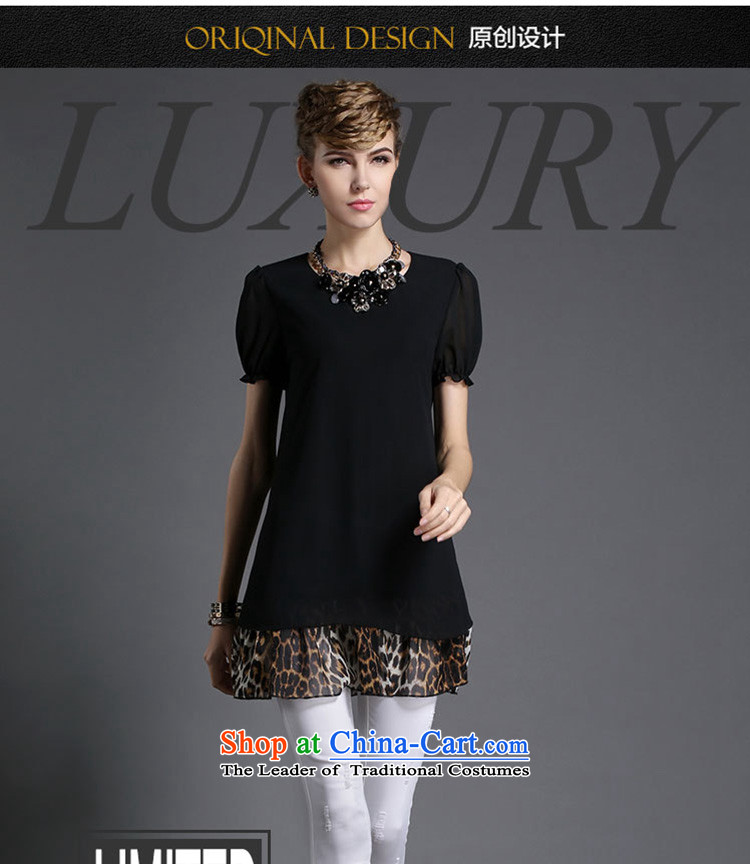 The lymalon Lehmann Spring 2015 high-end western thick mm larger women to increase short-sleeved chiffon dresses 1873 Black XXL picture, prices, brand platters! The elections are supplied in the national character of distribution, so action, buy now enjoy more preferential! As soon as possible.