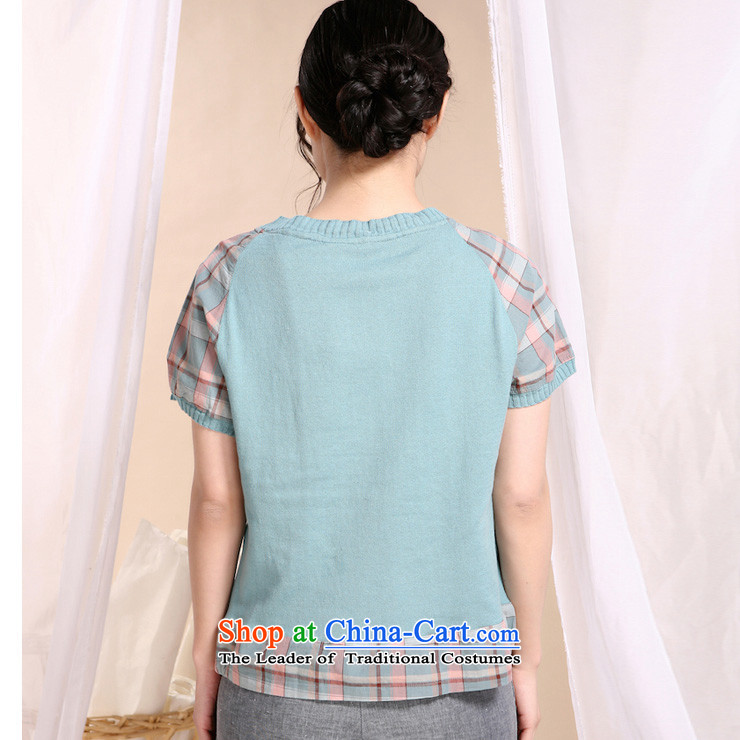 The sea route to spend the new pure cotton half sleeve AB version of clip on collar edge strip larger shirt 5EFS 3XL green picture, prices, brand platters! The elections are supplied in the national character of distribution, so action, buy now enjoy more preferential! As soon as possible.