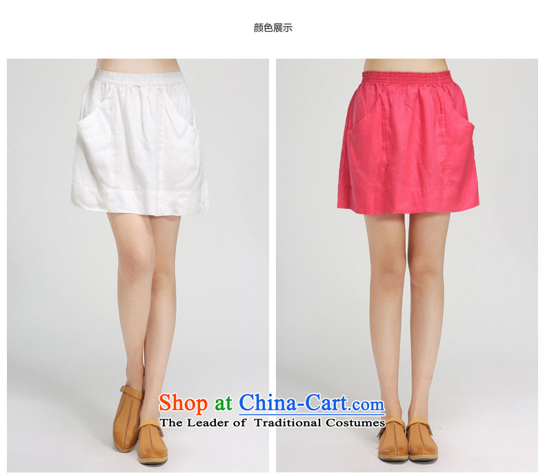By 2015, the Water Code women's summer new elastic waist candy linen short skirt body 15XB4925 skirt white L picture, prices, brand platters! The elections are supplied in the national character of distribution, so action, buy now enjoy more preferential! As soon as possible.