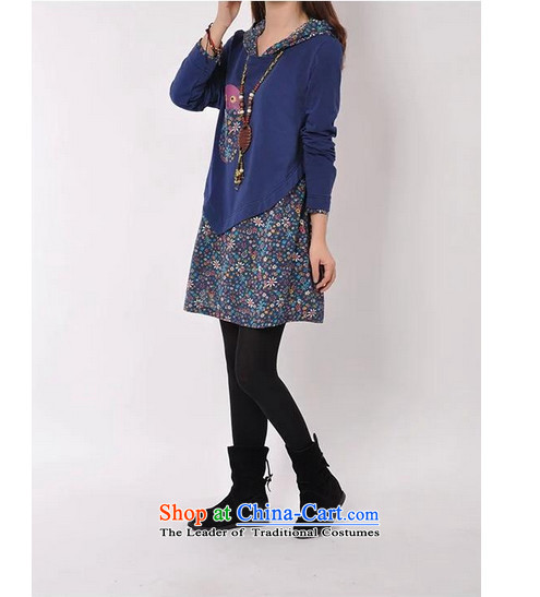 Yun-ying Windsor thick MM2015 autumn in new boxed long larger women's long-sleeved T-shirt women 9620 Navy M picture, prices, brand platters! The elections are supplied in the national character of distribution, so action, buy now enjoy more preferential! As soon as possible.