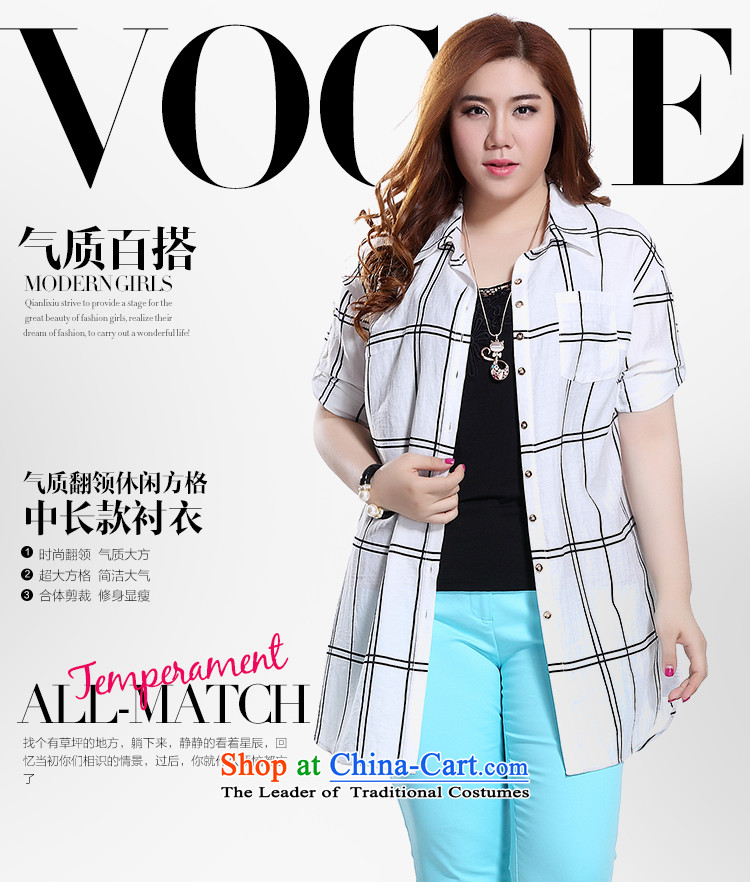 The former Yugoslavia Li Sau 2015 Summer new larger female lapel leisure and latticed Korean version of long long sleeved shirt Q7283 wine red 3XL picture, prices, brand platters! The elections are supplied in the national character of distribution, so action, buy now enjoy more preferential! As soon as possible.