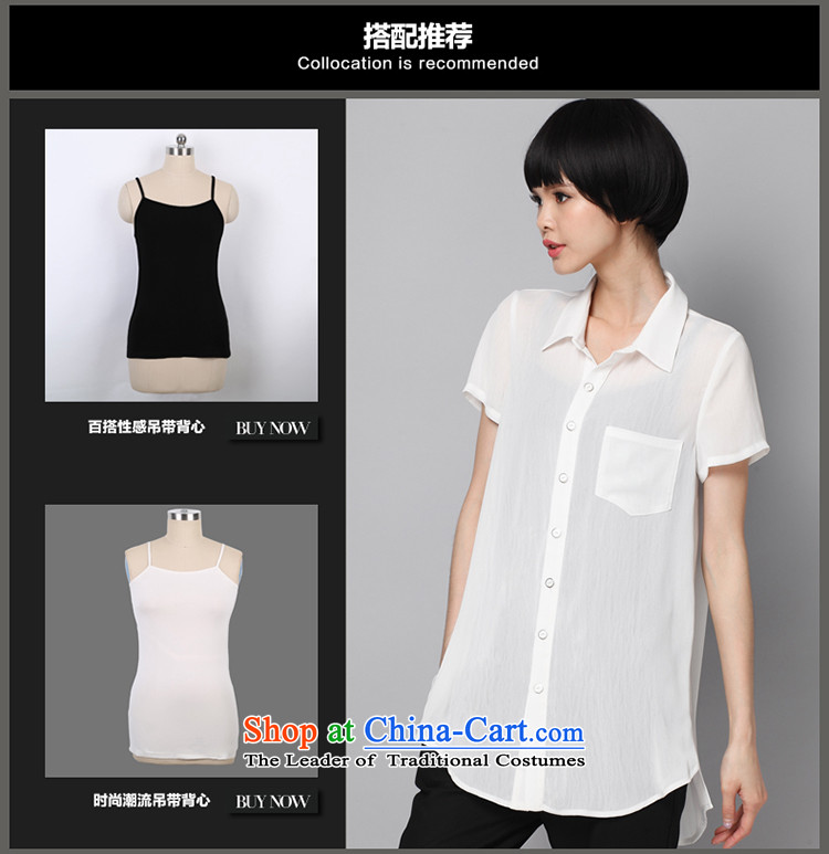 The Director of the new summer 2015 XL female Korean thick MM stylish OL temperament chiffon shirt thin large White XXL Code 1357 picture, prices, brand platters! The elections are supplied in the national character of distribution, so action, buy now enjoy more preferential! As soon as possible.