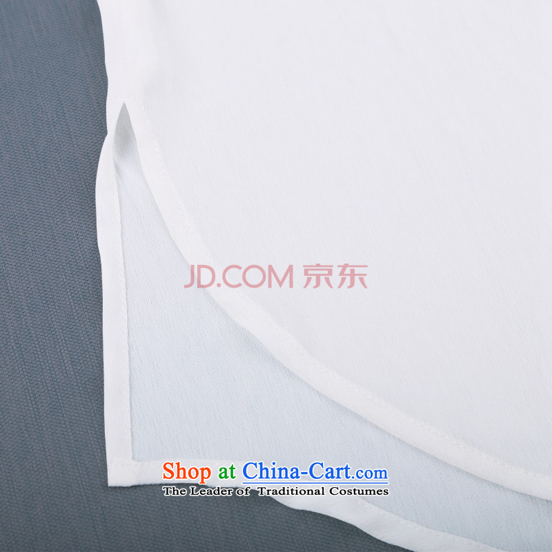 The Director of the new summer 2015 XL female Korean thick MM stylish OL temperament chiffon shirt thin large white code XXL, 1357 pixels (smeilovly staff) , , , shopping on the Internet