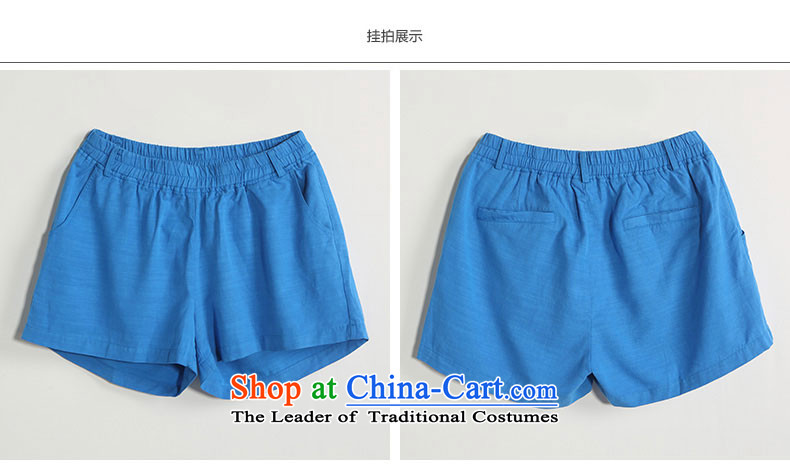 The representative women's summer water new 200 catties xl stretch elastic waist four female cutoffs pop-shorts S15XT5015 Po Lan XL Photo, prices, brand platters! The elections are supplied in the national character of distribution, so action, buy now enjoy more preferential! As soon as possible.