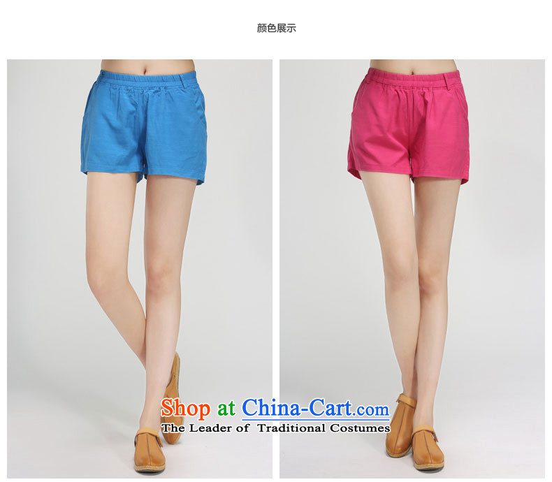 The representative women's summer water new 200 catties xl stretch elastic waist four female cutoffs pop-shorts S15XT5015 Po Lan XL Photo, prices, brand platters! The elections are supplied in the national character of distribution, so action, buy now enjoy more preferential! As soon as possible.