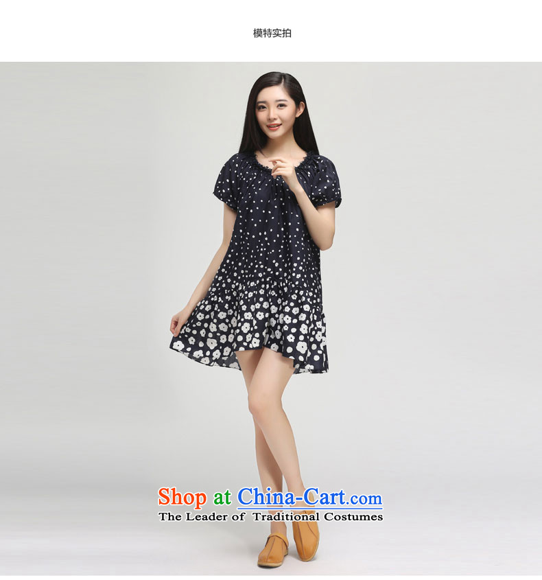 In the summer of 2015 by water Women's clothes new xl pure cotton short-sleeved saika dresses skirts 15XY5135 possession of female L picture, prices, brand platters! The elections are supplied in the national character of distribution, so action, buy now enjoy more preferential! As soon as possible.