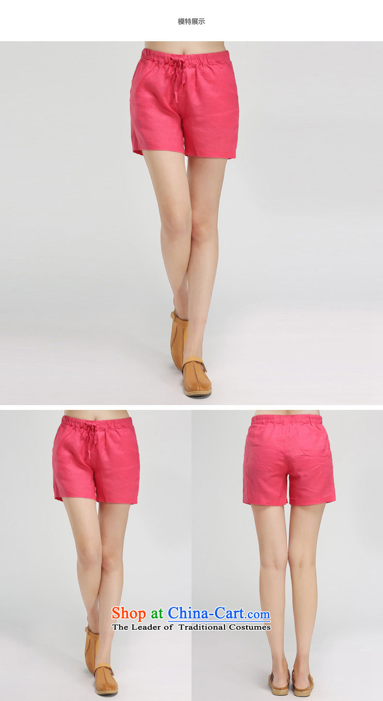 2015 Women's own water summer new larger female thick mm linen pants women and three hours in the red trousers S15XT4931 M picture, prices, brand platters! The elections are supplied in the national character of distribution, so action, buy now enjoy more preferential! As soon as possible.