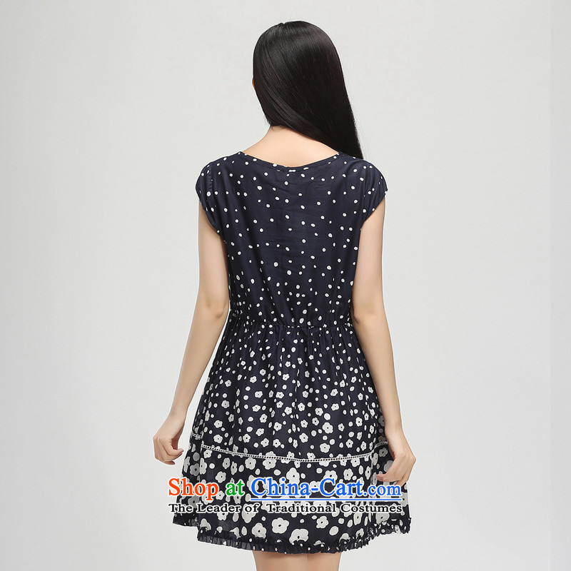 The representative of the water in the summer of 2015, replacing the new 200 catties larger female pure cotton short-sleeved saika dresses female S15XY4767 possession of water by the XL, (SHUIMIAO) , , , shopping on the Internet