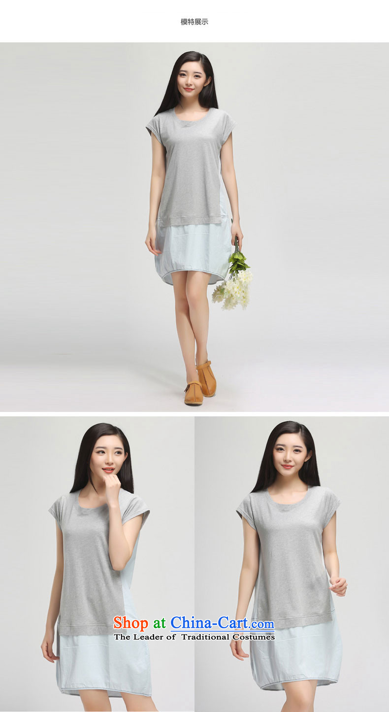 The representative of the water with the 2015 Summer new fat mm to xl short-sleeved denim dress S15XY5065 cowboy estimated L pictures, prices, brand platters! The elections are supplied in the national character of distribution, so action, buy now enjoy more preferential! As soon as possible.