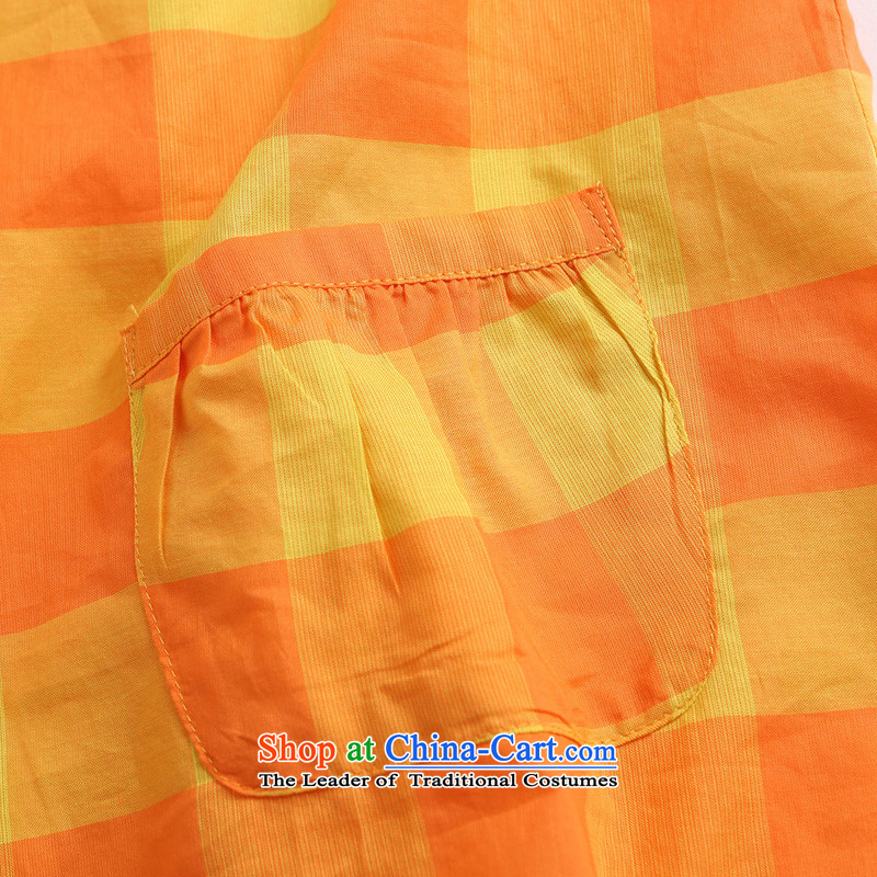 The representative of the water in the summer of 2015, replacing the new 200 catties larger female thick cotton fabric, mm, short-sleeved T-shirt 15XK4857 girl Huang orange, L, Water Authority (SHUIMIAO) , , , shopping on the Internet