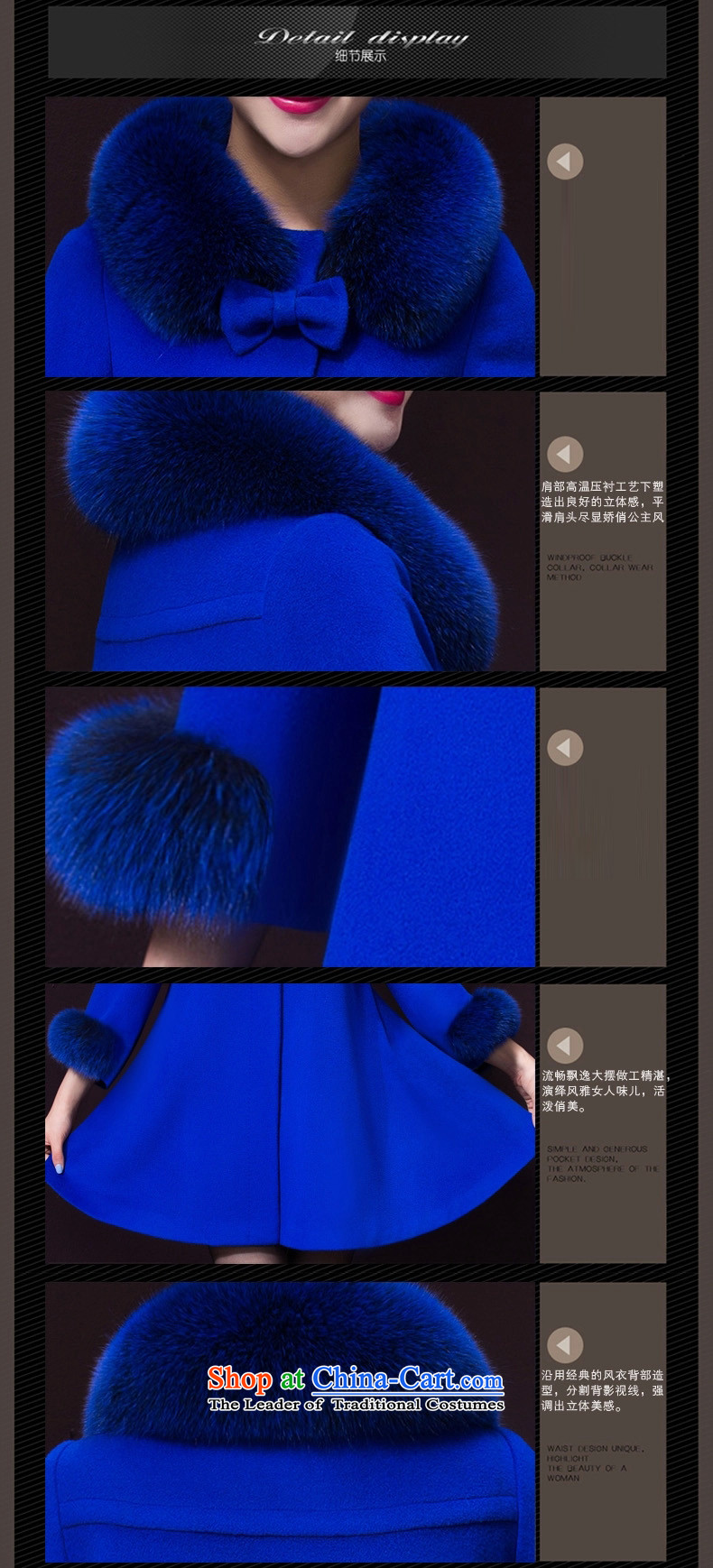 Shinu bathing in the medium to long term, female Korean windbreaker thick sister autumn and winter on women new MOM pack to Sau San xl gross? a jacket coat female Q5 Blue 3XL picture, prices, brand platters! The elections are supplied in the national character of distribution, so action, buy now enjoy more preferential! As soon as possible.