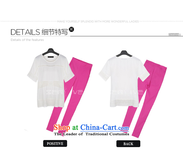 In the summer of Europe and the large park with lace engraving shirt thick MM pants and two piece White + red 5XL 180-195 1527 around 922.747 picture, prices, brand platters! The elections are supplied in the national character of distribution, so action, buy now enjoy more preferential! As soon as possible.