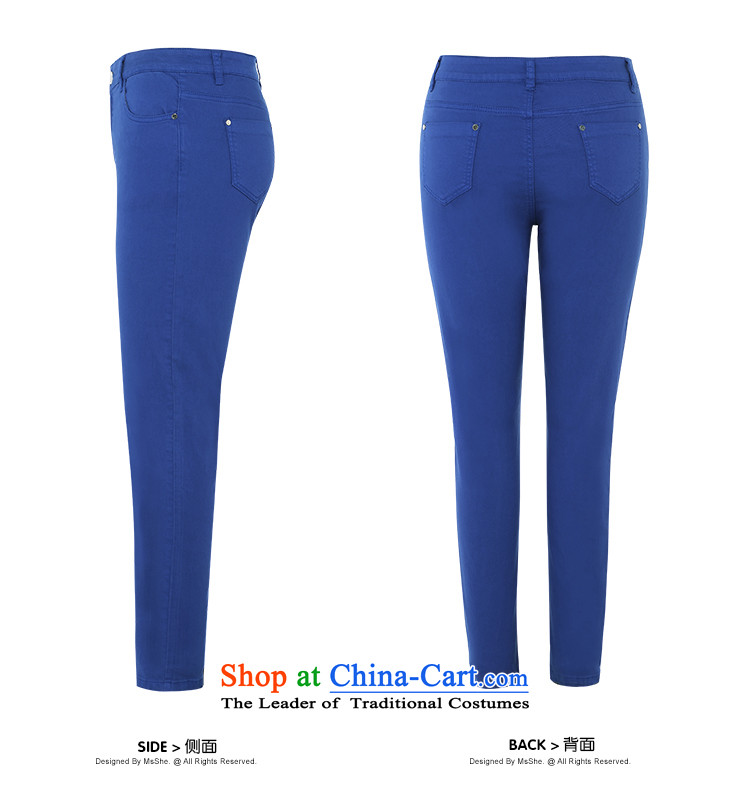 Msshe xl women 2015 new boxed in autumn elastic waist color cowboy pants 40.8 Large red T4 picture, prices, brand platters! The elections are supplied in the national character of distribution, so action, buy now enjoy more preferential! As soon as possible.