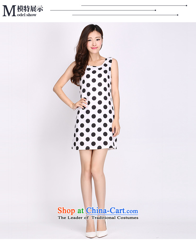 Shani Flower Lo 200 catties larger women's summer mm2015 thick summer wear skirts to intensify the vest dresses 2,114 white picture, prices, 3XL brand platters! The elections are supplied in the national character of distribution, so action, buy now enjoy more preferential! As soon as possible.