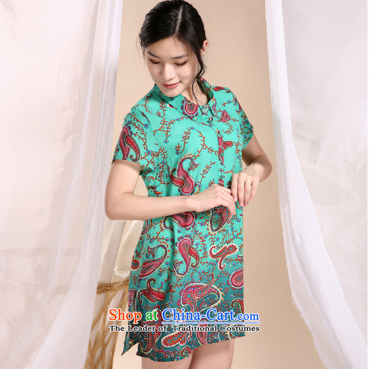 The sea route to spend pure cotton sand washing the new stamp in long large semi-sleeveless shirt 5KFS Red 2XL Photo, prices, brand platters! The elections are supplied in the national character of distribution, so action, buy now enjoy more preferential! As soon as possible.