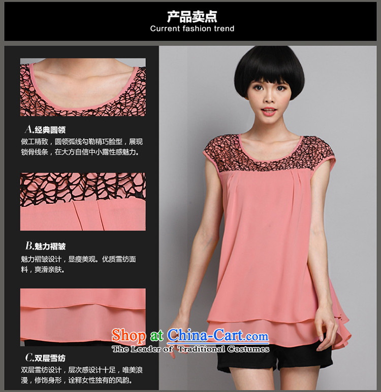 Improving access of 2015 Summer Korean New to increase women's code folds sister thick grid graphics thin false two chiffon Netherlands shirt 1355 rose toner XXXL picture, prices, brand platters! The elections are supplied in the national character of distribution, so action, buy now enjoy more preferential! As soon as possible.