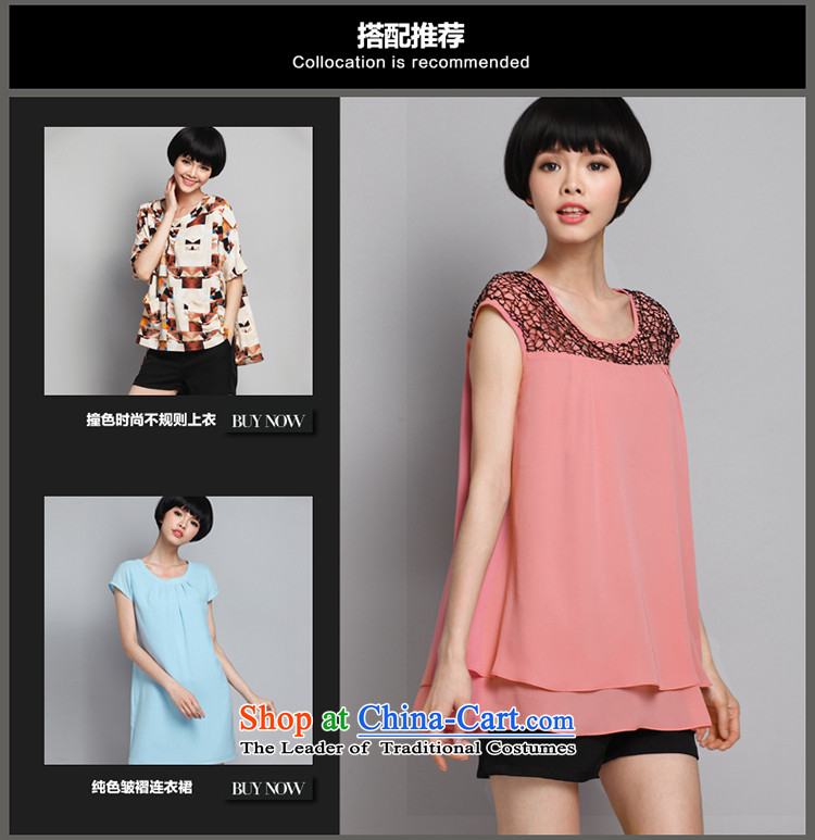 Improving access of 2015 Summer Korean New to increase women's code folds sister thick grid graphics thin false two chiffon Netherlands shirt 1355 rose toner XXXL picture, prices, brand platters! The elections are supplied in the national character of distribution, so action, buy now enjoy more preferential! As soon as possible.