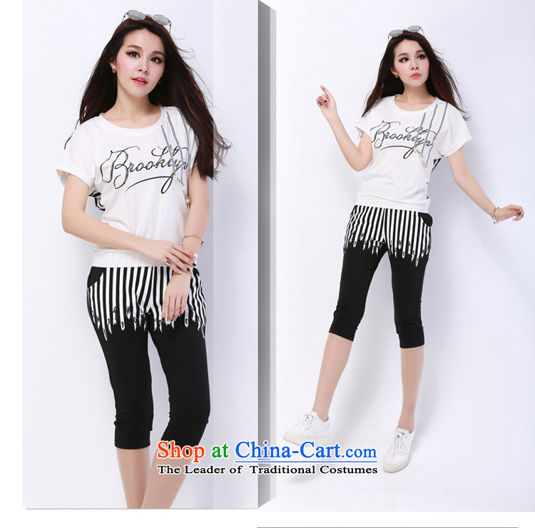 The new summer 2015 Doi larger female thick mm thick sister summer short-sleeved to xl leisure sports wear white L recommendations 90-110 catty picture, prices, brand platters! The elections are supplied in the national character of distribution, so action, buy now enjoy more preferential! As soon as possible.