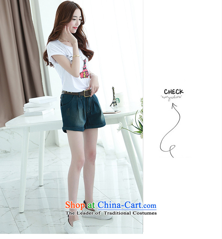 Ms 2015 new sub-large female summer jeans Korean large summer loose thick MM summer video thin jeans H6108 summer picture color female 4XL Photo, prices, brand platters! The elections are supplied in the national character of distribution, so action, buy now enjoy more preferential! As soon as possible.
