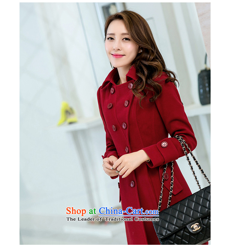 Van Gogh 倲 downcoat female larger female autumn and winter female Korean version of the new long wind jacket thick MM thick hair? female 888 large red cloak  3XL picture, prices, brand platters! The elections are supplied in the national character of distribution, so action, buy now enjoy more preferential! As soon as possible.