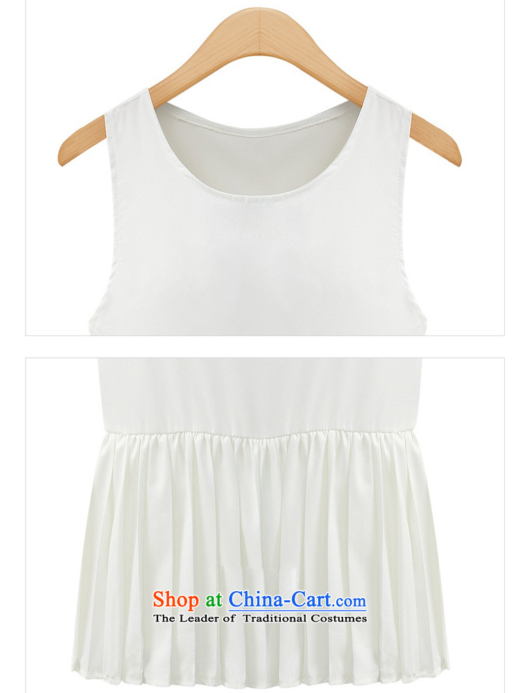 Mak, 2015 new summer removals by sinks to increase women's code thick mm short-sleeved T-shirt + vest sleeveless shirt two lifting strap kit 0833 White XXL picture, prices, brand platters! The elections are supplied in the national character of distribution, so action, buy now enjoy more preferential! As soon as possible.