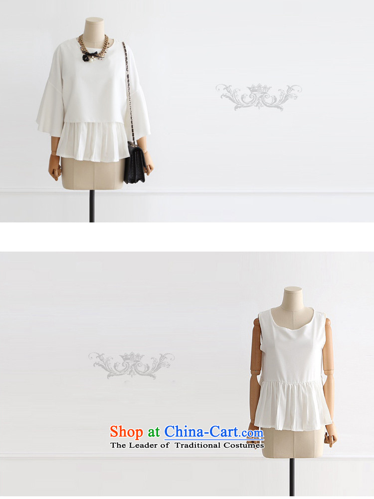 Mak, 2015 new summer removals by sinks to increase women's code thick mm short-sleeved T-shirt + vest sleeveless shirt two lifting strap kit 0833 White XXL picture, prices, brand platters! The elections are supplied in the national character of distribution, so action, buy now enjoy more preferential! As soon as possible.
