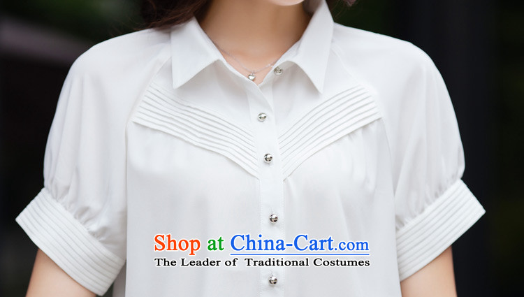 The sponsors to intensify Sophie 200 catties thick MM heavy code women 2015 installed new career OL lace stitching shirts chiffon shirt female Summer 2261 dark blue L picture, prices, brand platters! The elections are supplied in the national character of distribution, so action, buy now enjoy more preferential! As soon as possible.