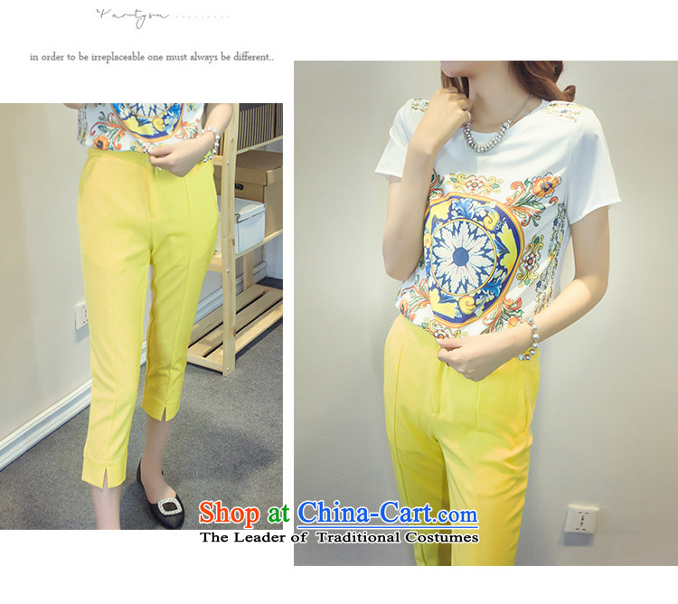 The first declared to economy XL Women's Summer Korean style two-piece short-sleeved T-shirt shirt + 9 Long short trousers 2069# 2XL paras. 135-145 around 922.747 picture, prices, brand platters! The elections are supplied in the national character of distribution, so action, buy now enjoy more preferential! As soon as possible.