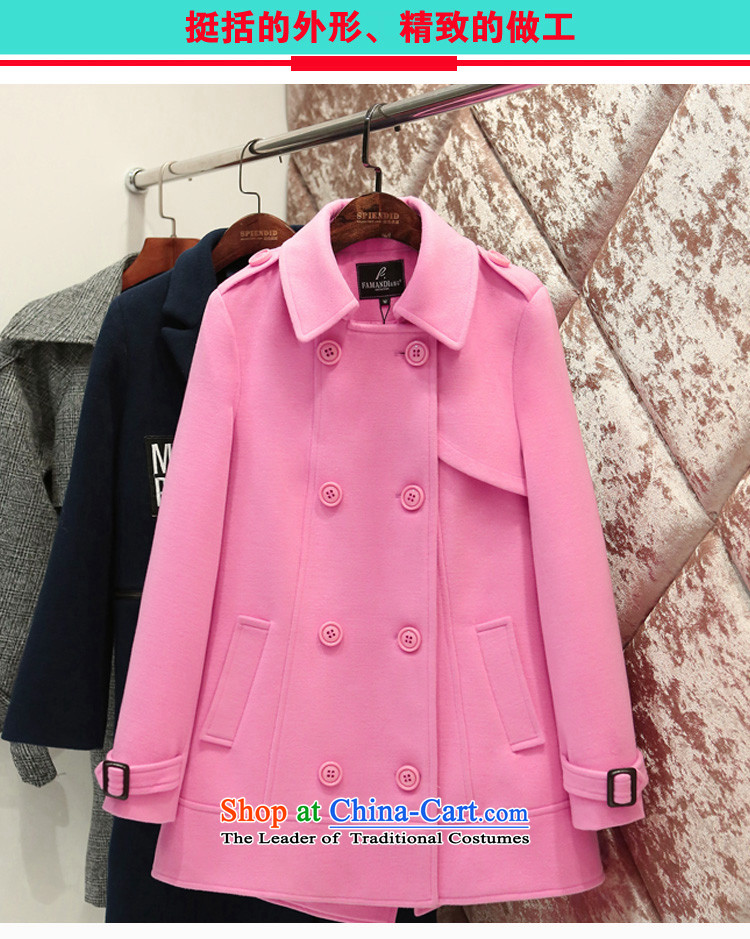 Cayman and Lai larger female autumn and winter thick Tien new expertise to intensify in the sister of Korean loose hair? mm thick coat thin coat of Sau San video? The Pink      4XL recommendations around 170-190 microseconds catty picture, prices, brand platters! The elections are supplied in the national character of distribution, so action, buy now enjoy more preferential! As soon as possible.