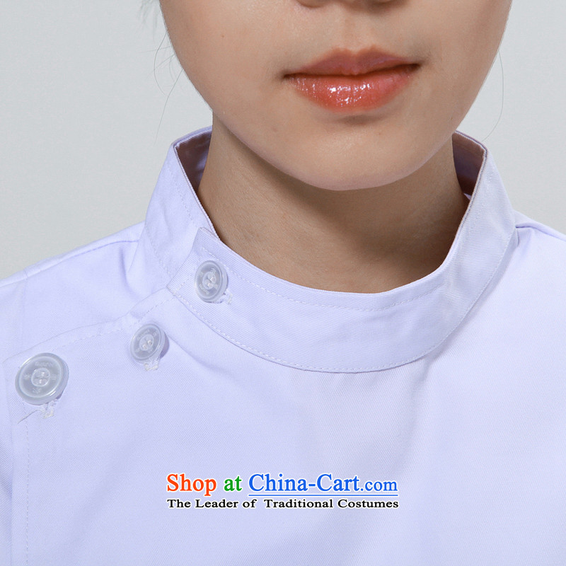 The nightingale flag, the sum nurse uniform Nl-06d long-sleeved Doctors serving white gowns workwear female winter clothing , the white (nursing) , , , shopping on the Internet