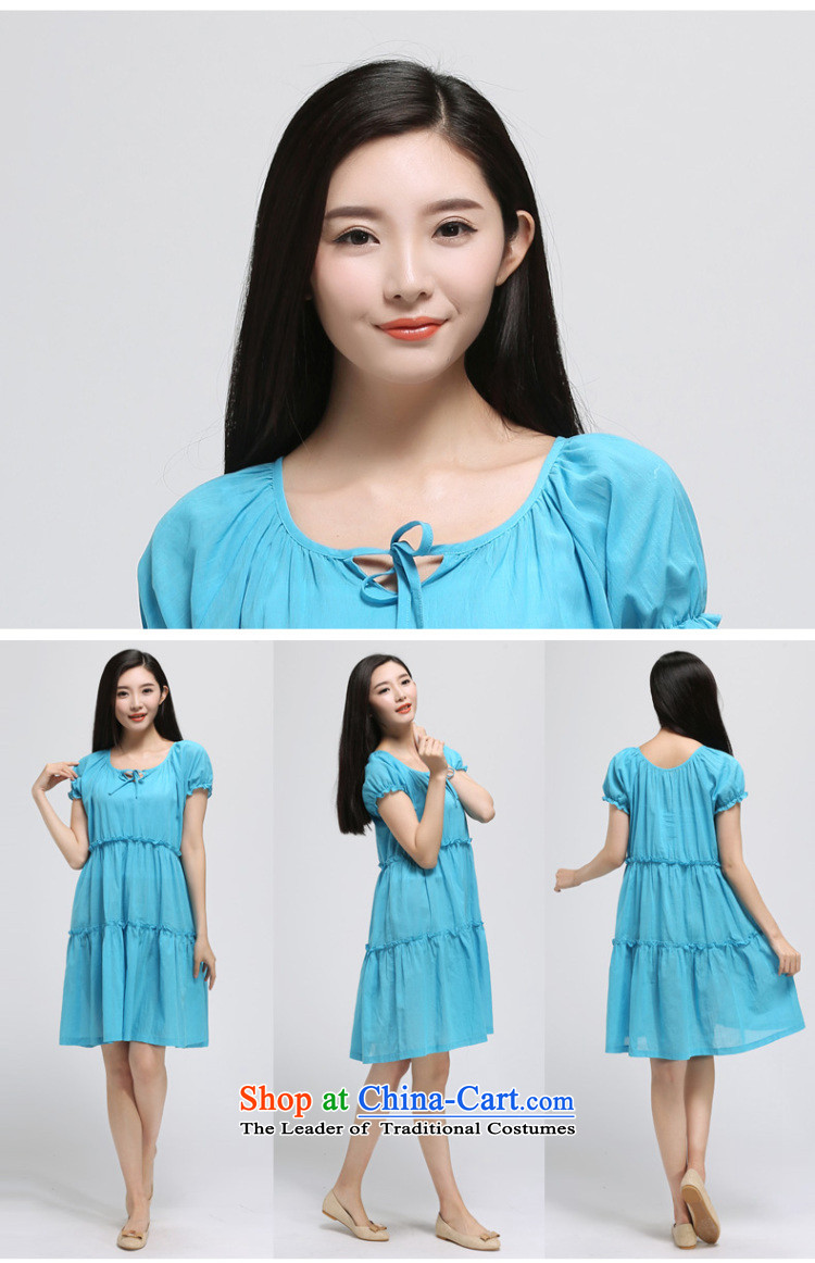 In the summer of 2015 by water new 200 catties thick large mm female pure cotton short-sleeved dresses S15XY5112 girl in the toner image L, prices, brand platters! The elections are supplied in the national character of distribution, so action, buy now enjoy more preferential! As soon as possible.